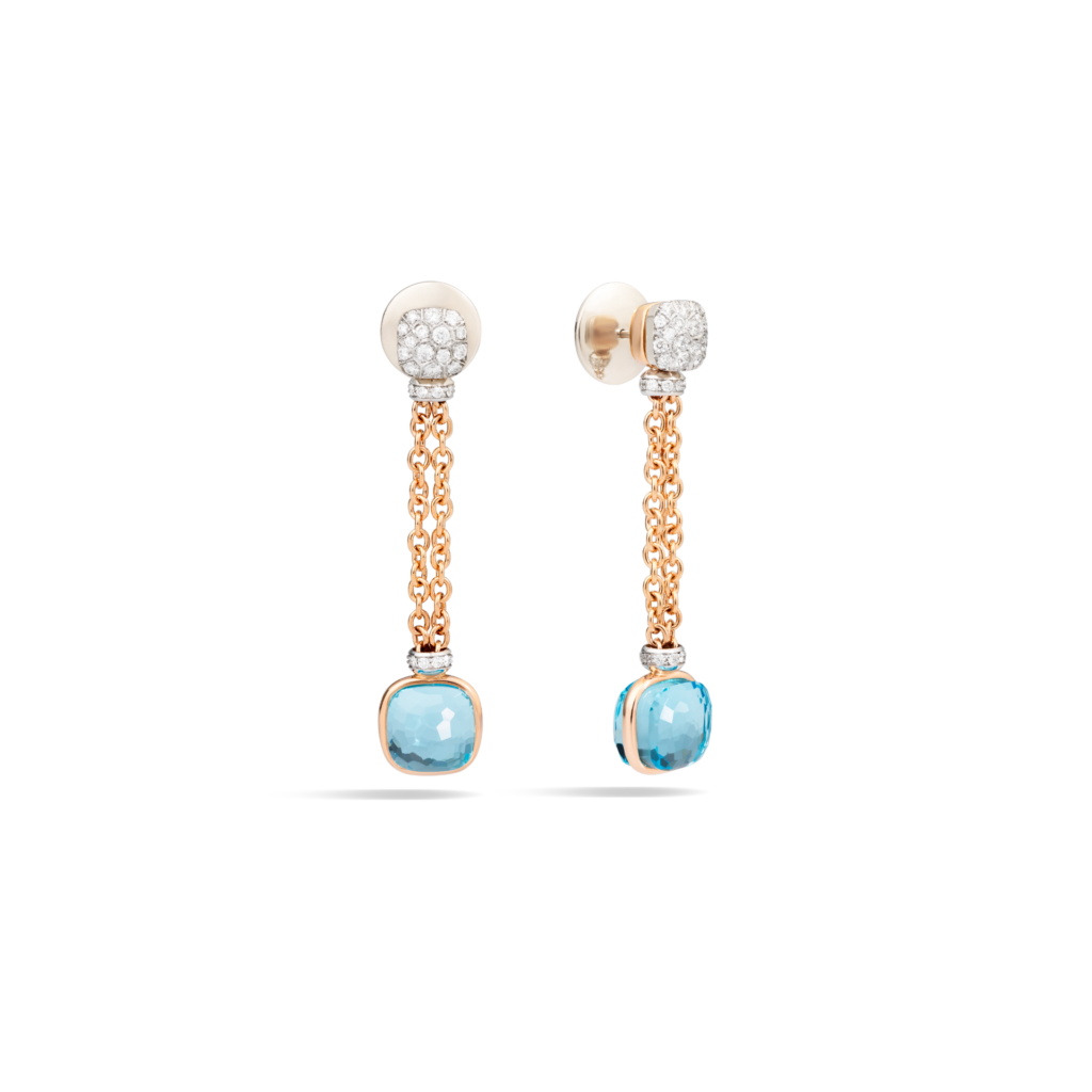 pomellato-POB9051_O6000_DB0OY_010_Pomellato_nudo-classic-pendant-earrings-rose-gold-18kt-white-gold-18kt-diamond-blue-topaz